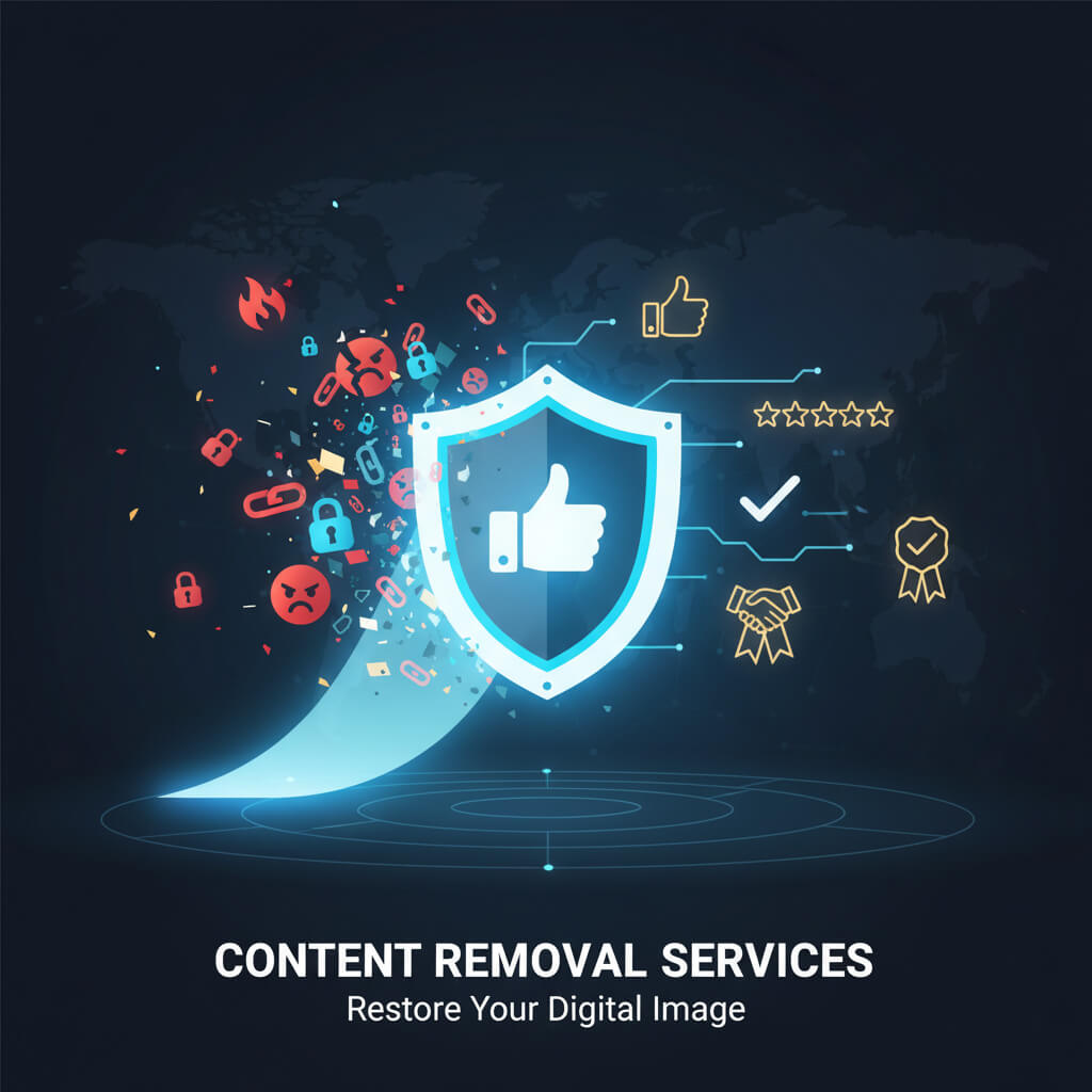 Negative content removal services