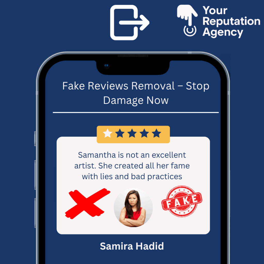 fake reviews removal services
