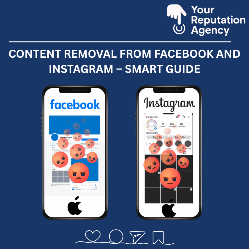 content removal from Facebook and Instagram