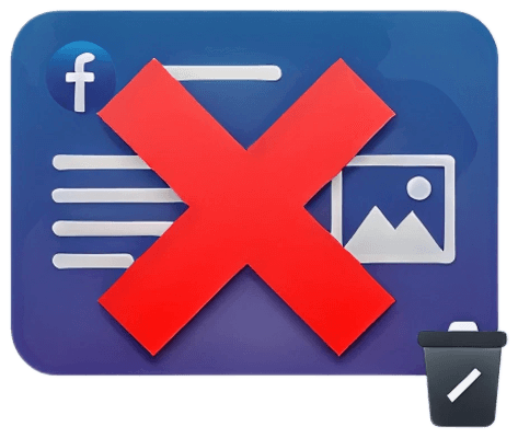 Facebook content removal services