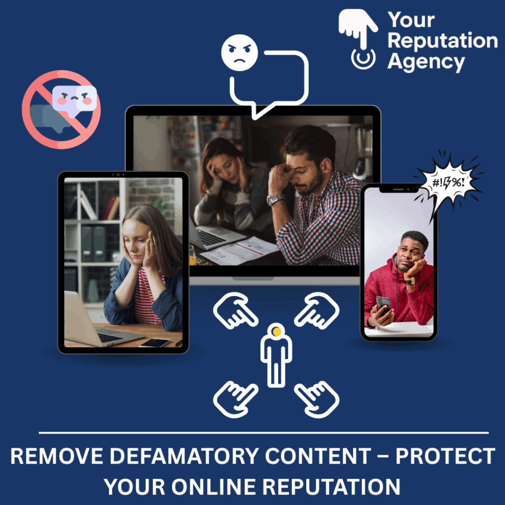 remove defamatory content