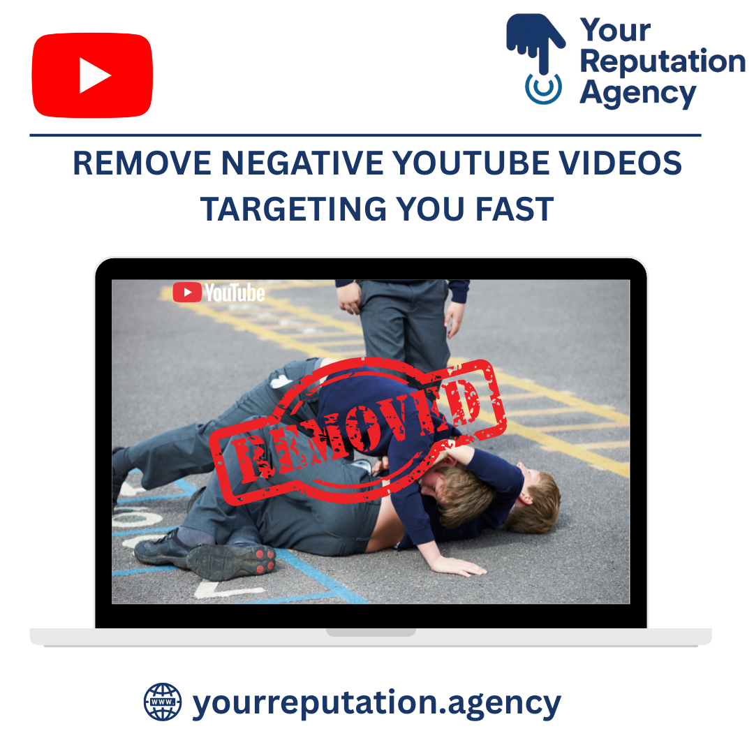 Remove Negative Youtube Videos Targeting You Fast