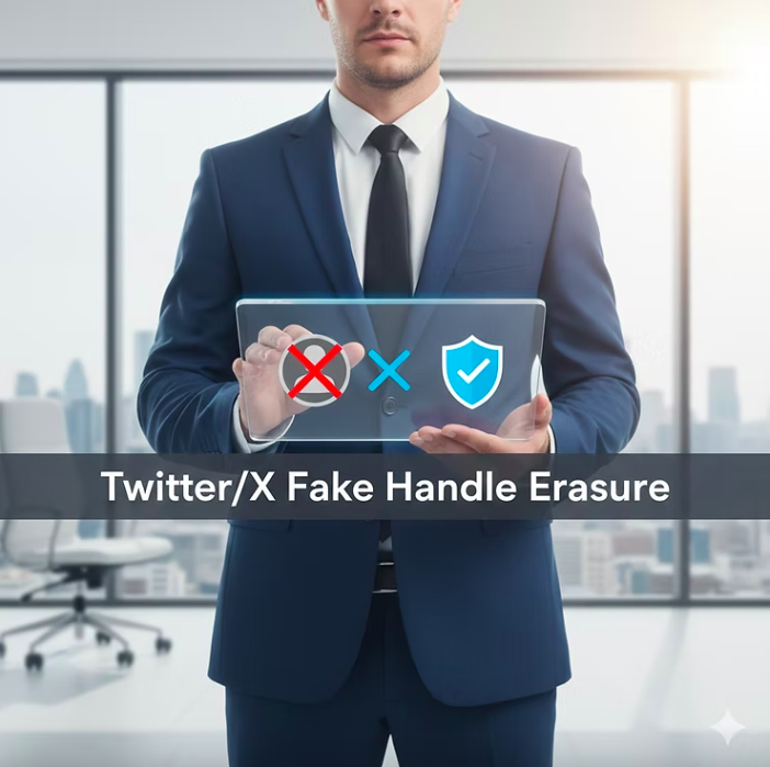 Twitter/X Fake Handle Erasure