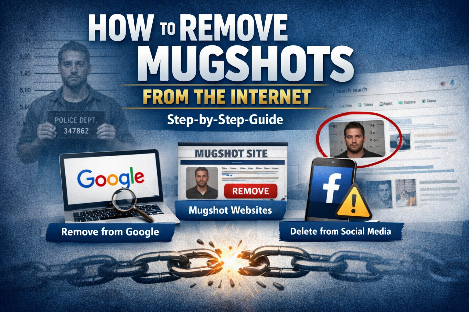 How to Remove Mugshots from the Internet (Step-by-Step Guide)