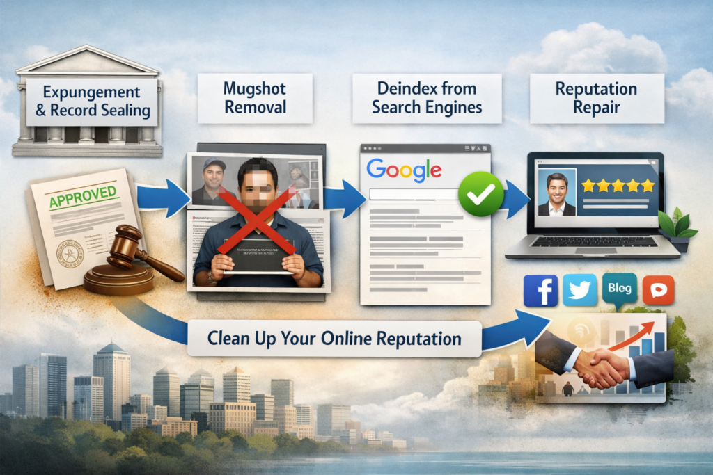 arrest record removal advice mugshot removal with online reputation repair