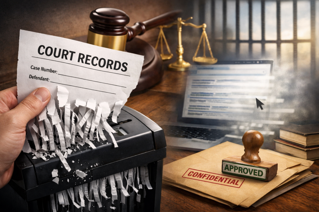 remove court records