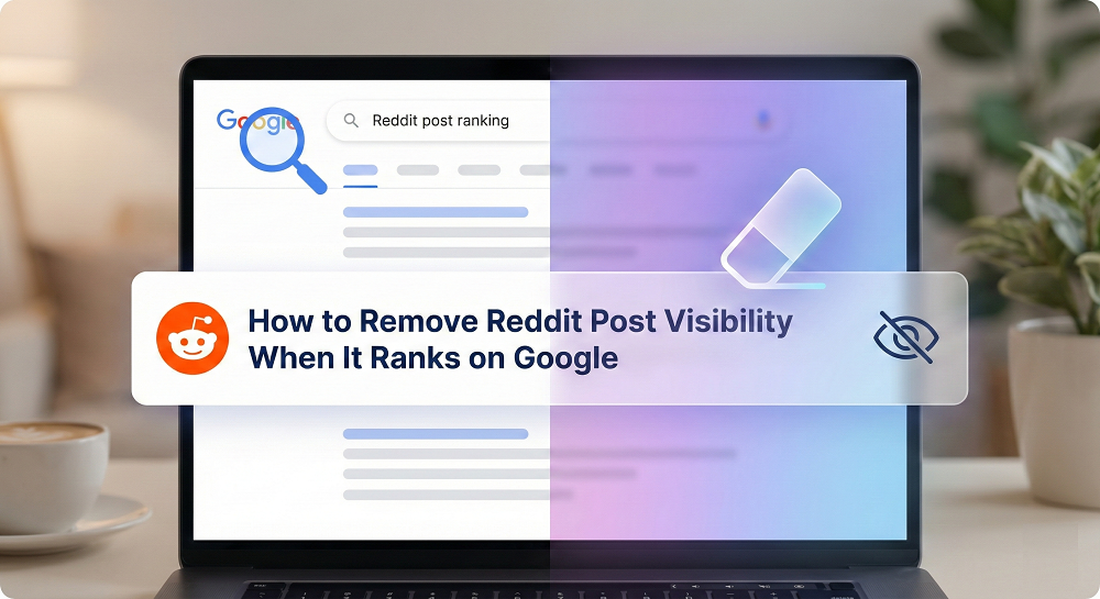 Remove Reddit Post Visibility When It Ranks on Google