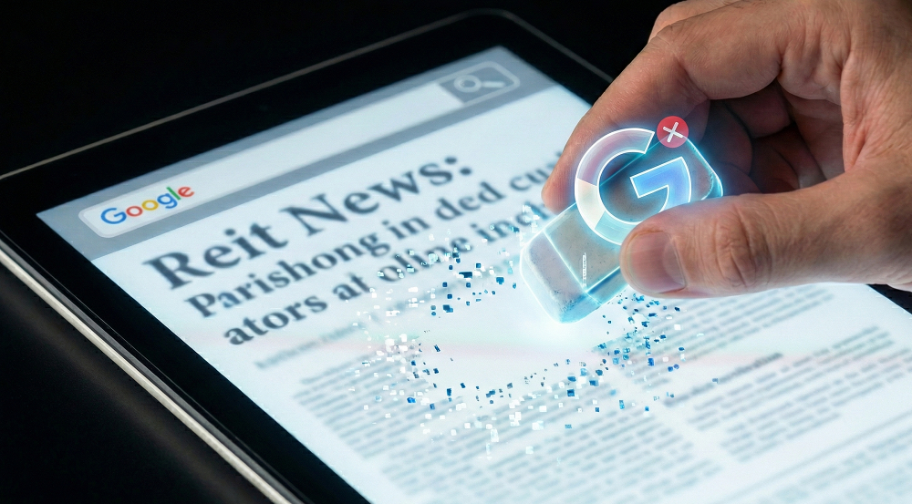 Remove News Article from Google