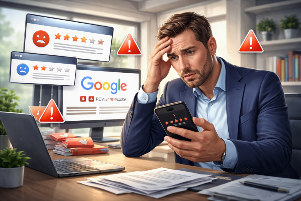 fake google reviews