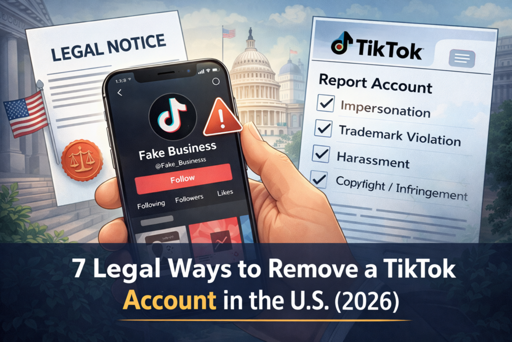 remove tiktok account