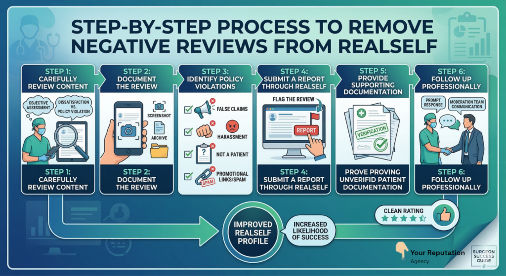Step-by-Step Process to Remove Negative Reviews from RealSelf