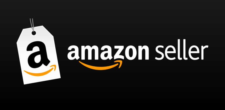 Amazon package on a dark background representing the underground market of fake reviews and seller sabotage