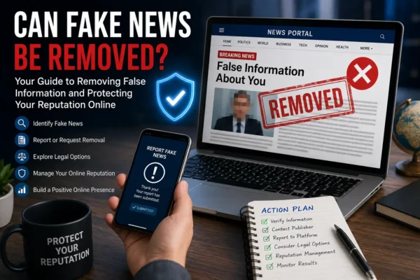 Can Fake News Be Removed?