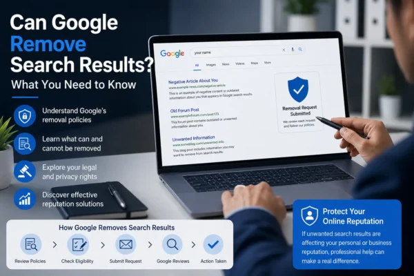 Can Google Remove Search Results?