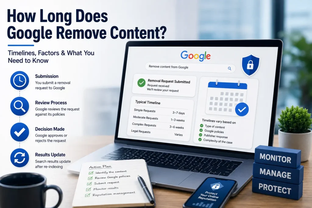 How Long Does Google Remove Content