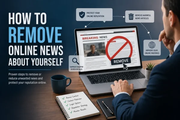 How to Remove Online News About Yourself | Expert Guide
