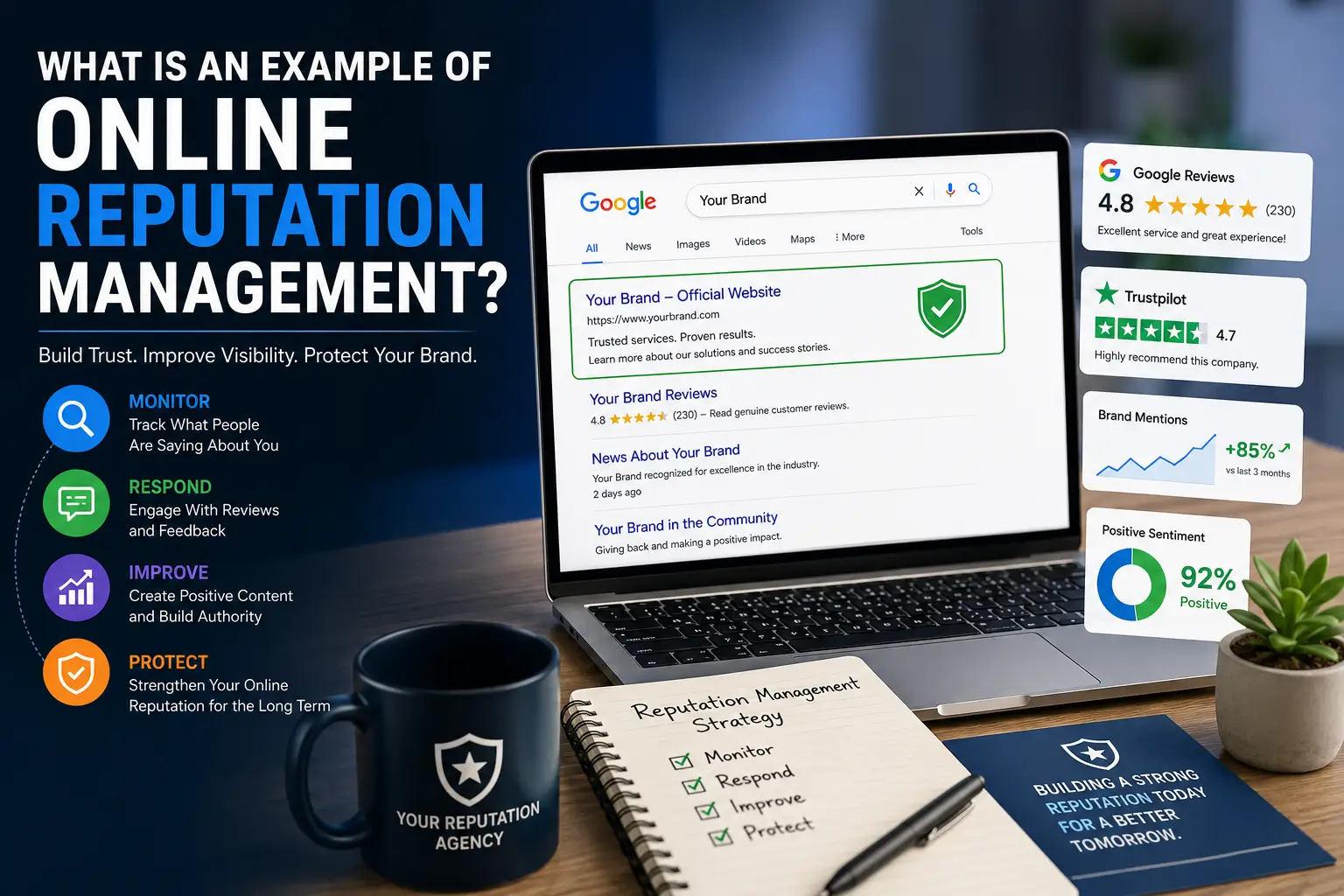 Example of Online Reputation Management