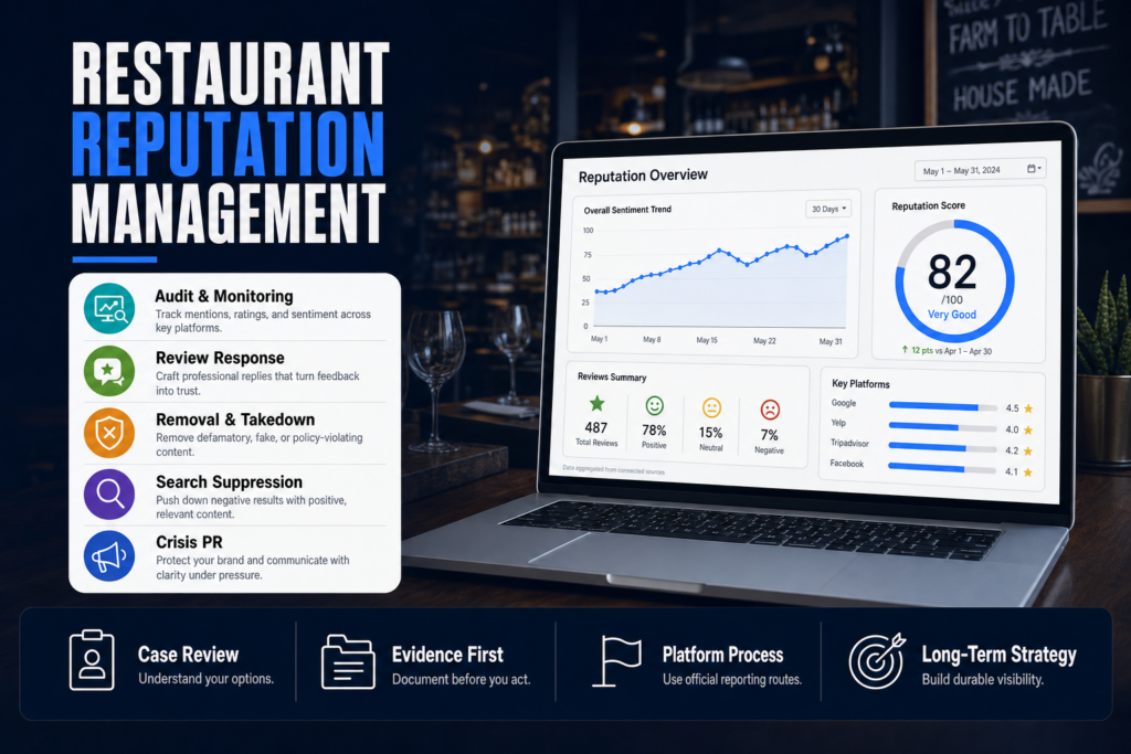 Online Reputation Management for Restaurants: A Practical Playbook