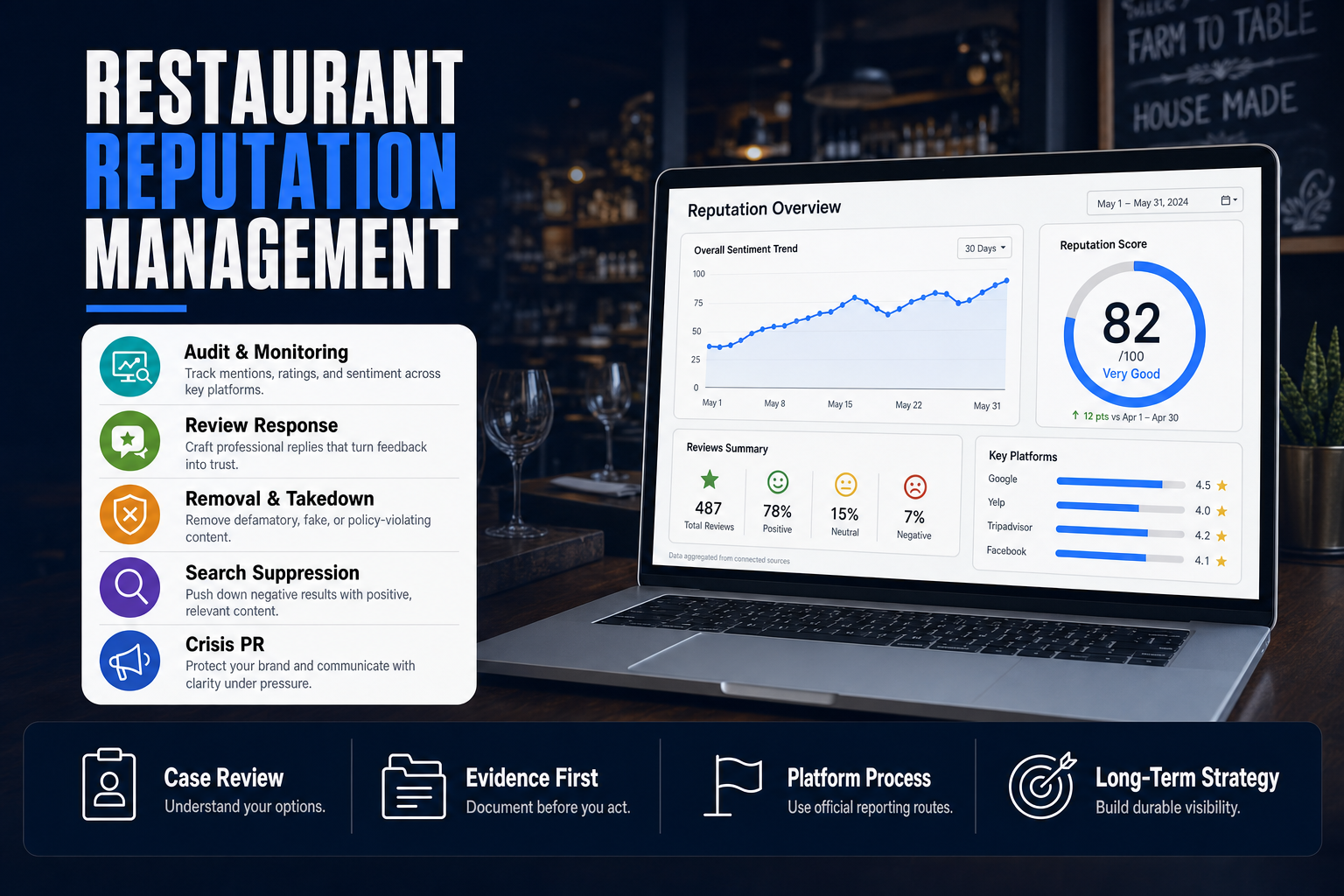 Online Reputation Management for Restaurants: A Practical Playbook