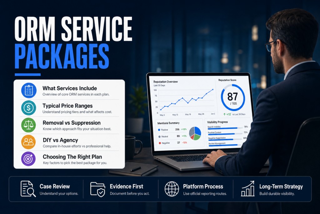 Online Reputation Management Services Packages: What to Expect and How to Choose