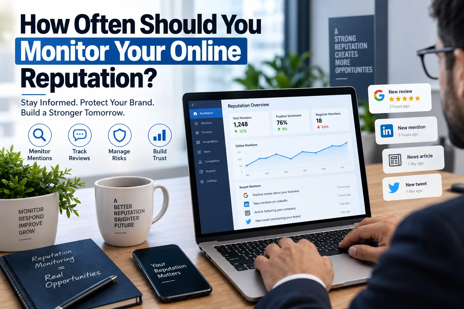 How Often Should You Monitor Your Online Reputation