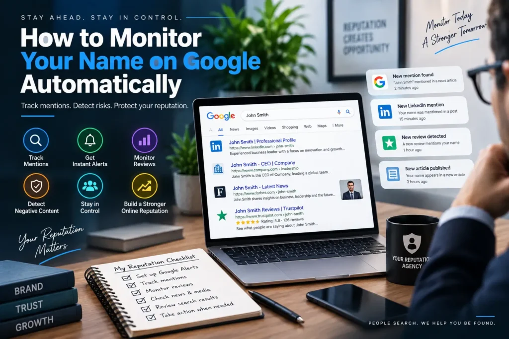 How to Monitor Your Name on Google Automatically