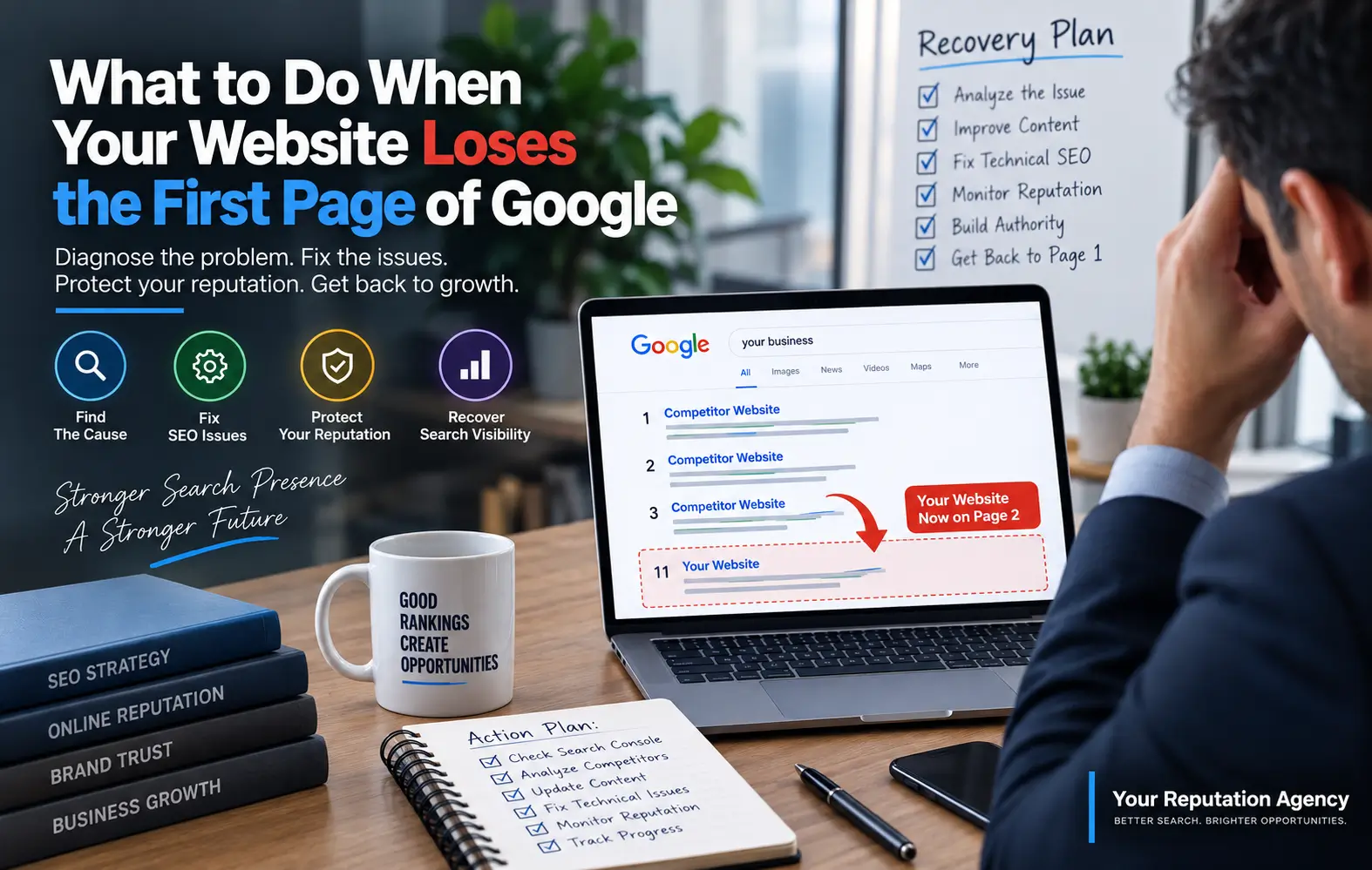 Your Website Loses the First Page of Google