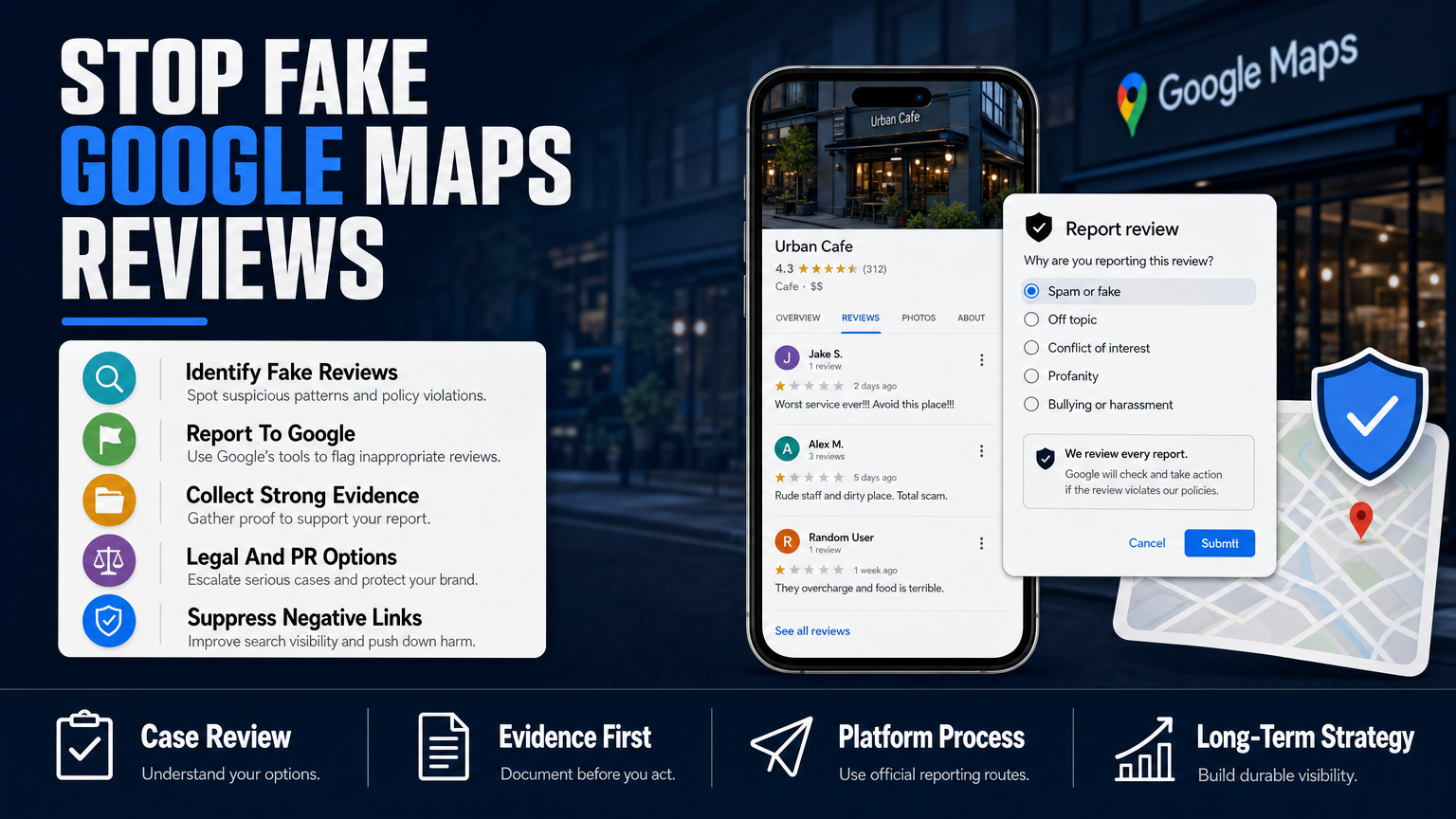 The Anatomy of a Google Maps Review Attack and Recovery