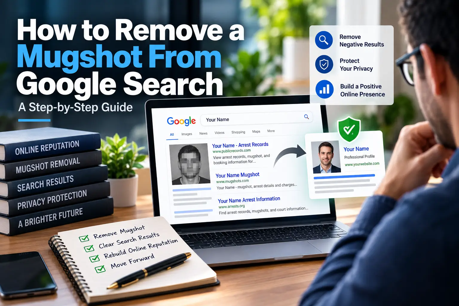 How to Remove a Mugshot From Google Search