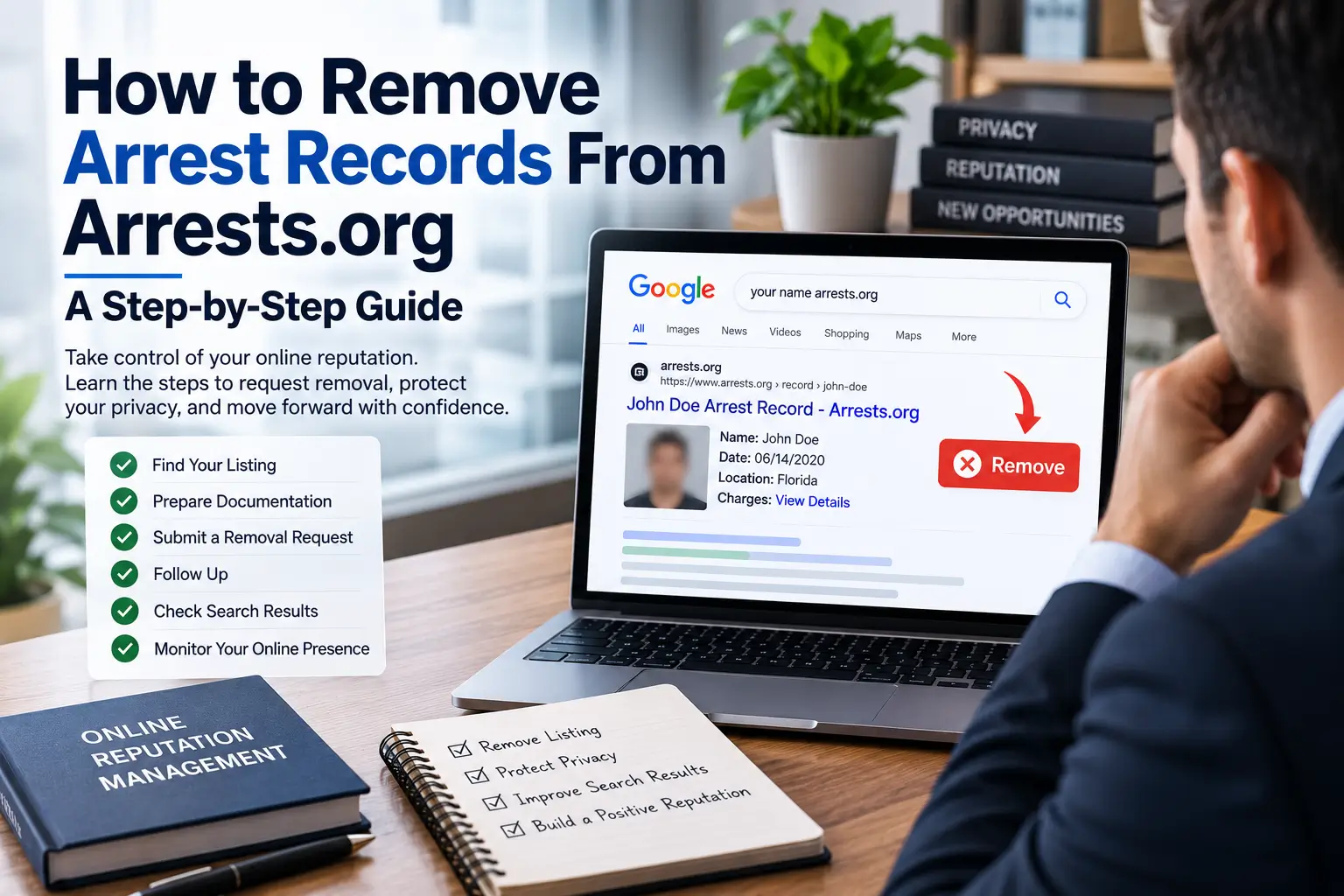 Remove Arrest Records From Arrests.org