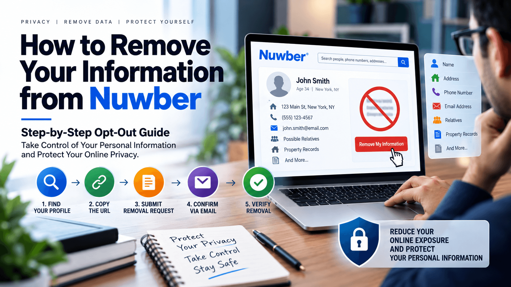 Remove Your Information from Nuwber