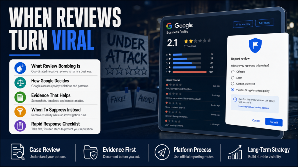 The Anatomy of a Review-Bombing Attack on Google Maps
